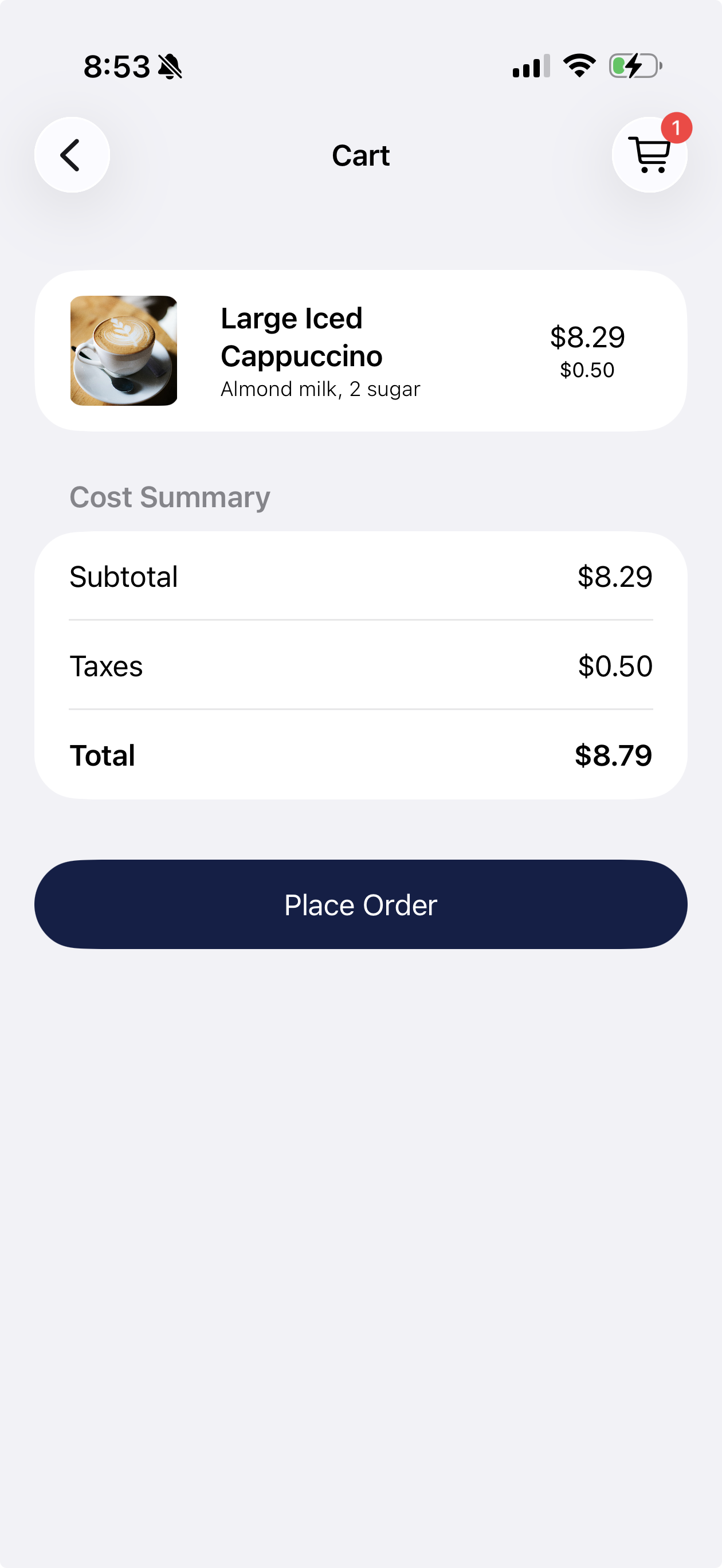 Import Source screen